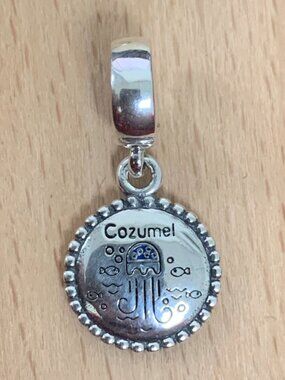 Pandora Cozumel Mexico Charm, S925 Silver Jewelry Bracelets
